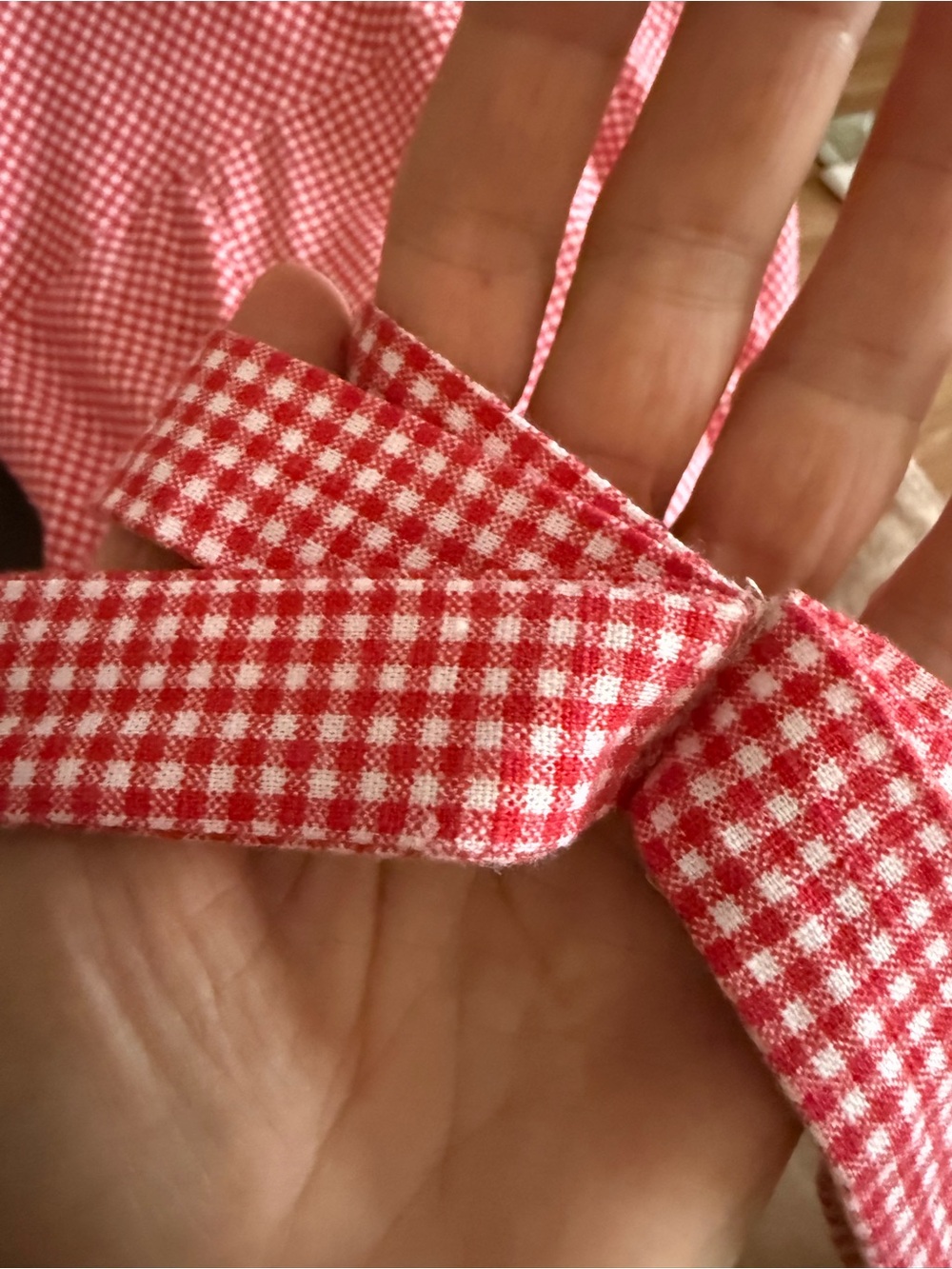 Draper James Rose-gingham Print Tie Strap Midi Dress - Picture 8 of 14
